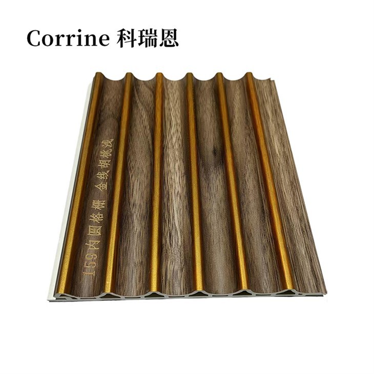 Dvije-boje unutrašnje kružne drvene zidne ploče 3D akustični kućni dekor